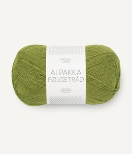 Garn Alpakka Følgetråd 9564 Matcha