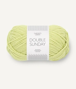 Garn Double Sunday 9523 Lime Punch