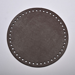 Rund taskebund i læder