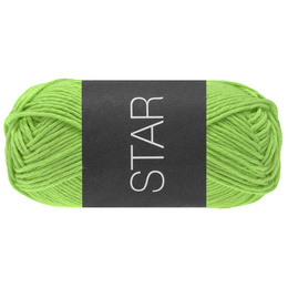 Tykt bomuldsgarn Star 118 Forårsgrøn