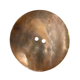 Bronzefarvet perlemorsknap