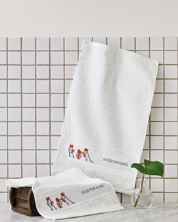 Håndklæde til at brodere på