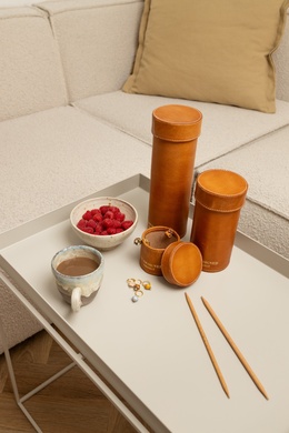 Project 49 – Læderør i Burned Tan