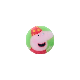 Grøn Gurli Gris knap