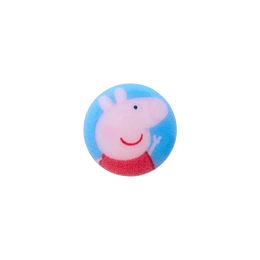 Blå Gurli Gris knap