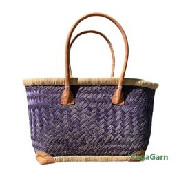 Kurvetaske Sildeben Lilla toner - Small fra Madam Græskar