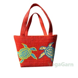 Kurvetaske med to skildpadder på