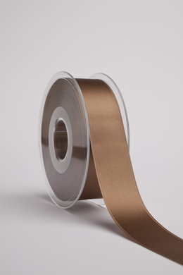 Satinbånd farve 29 Nougat 25 mm
