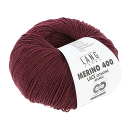 Garn Merino 400 Lace 0064 Vinrød