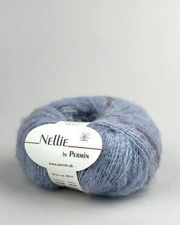 Garn Nellie 882412 Lyseblå/rosa/bordeaux
