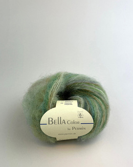 Tykt mohairgarn Bella Color by Permin 883194 Højmosen