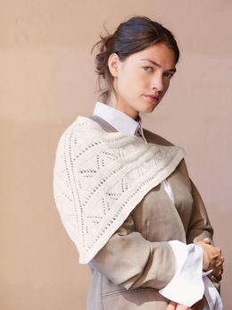 Lille tørklæde i cashmere garn