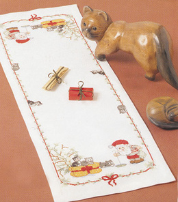 Broderikit til juleløber