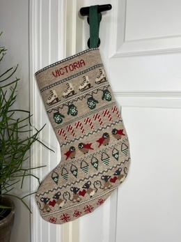 Broderikit til Christmas magic julesok