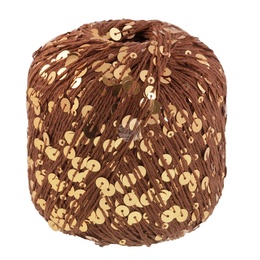 Cosmo Pailletgarn 07 Nougat