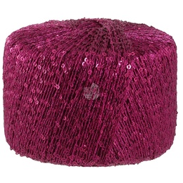 Pailletgarn Glamour 0008 Kardinalrød
