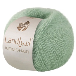 Garn Landlust Kidmohair 006 Mintgrøn
