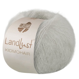 Garn Landlust Kidmohair 017 Lysegrå