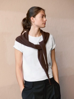 Strikkeopskrift til lille tørklæde