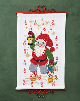 kit til broderet pakkekalender