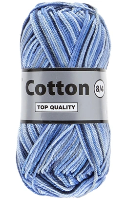 Bomuld med farveskift