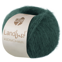 Garn Landlust Kidmohair 005 Petrolgrøn