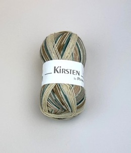 Strømpegarn i lyse farver