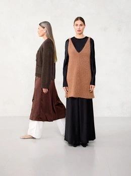 Measow Dress - Strikkeopskrift til en let kjole i mohair