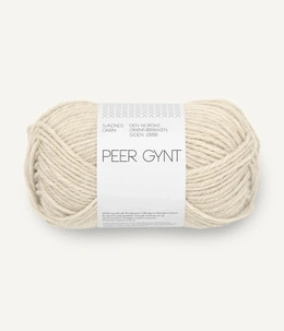 Garn Peer Gynt 2641 Naturmeleret