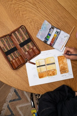 Opbevaringsløsning til strømpepinde