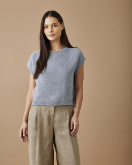 Strikkeopskrift til sommer T-shirt