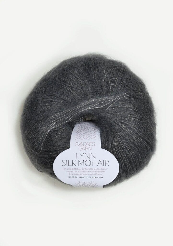 Tynn Silk Mohair 6707 Stålgrå - VegaGarn