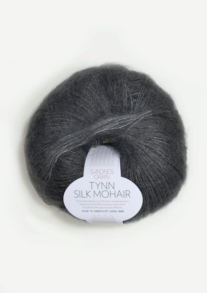 Sandnes Tynn Silk Mohair 6707 - Stålgrå