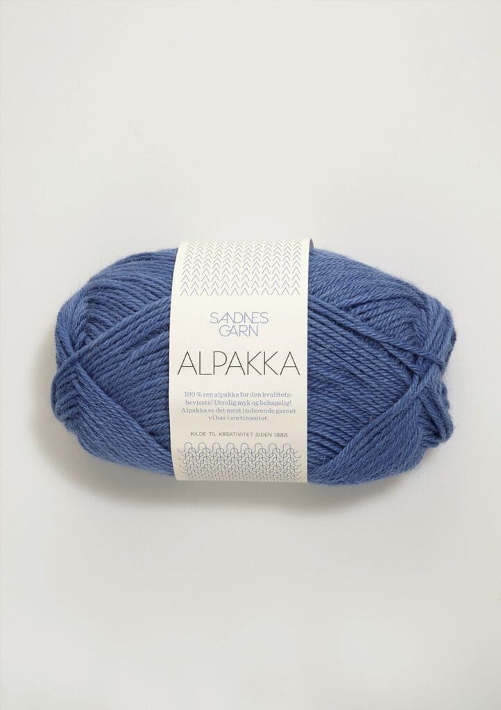 Garn Alpakka 6053 - Blå