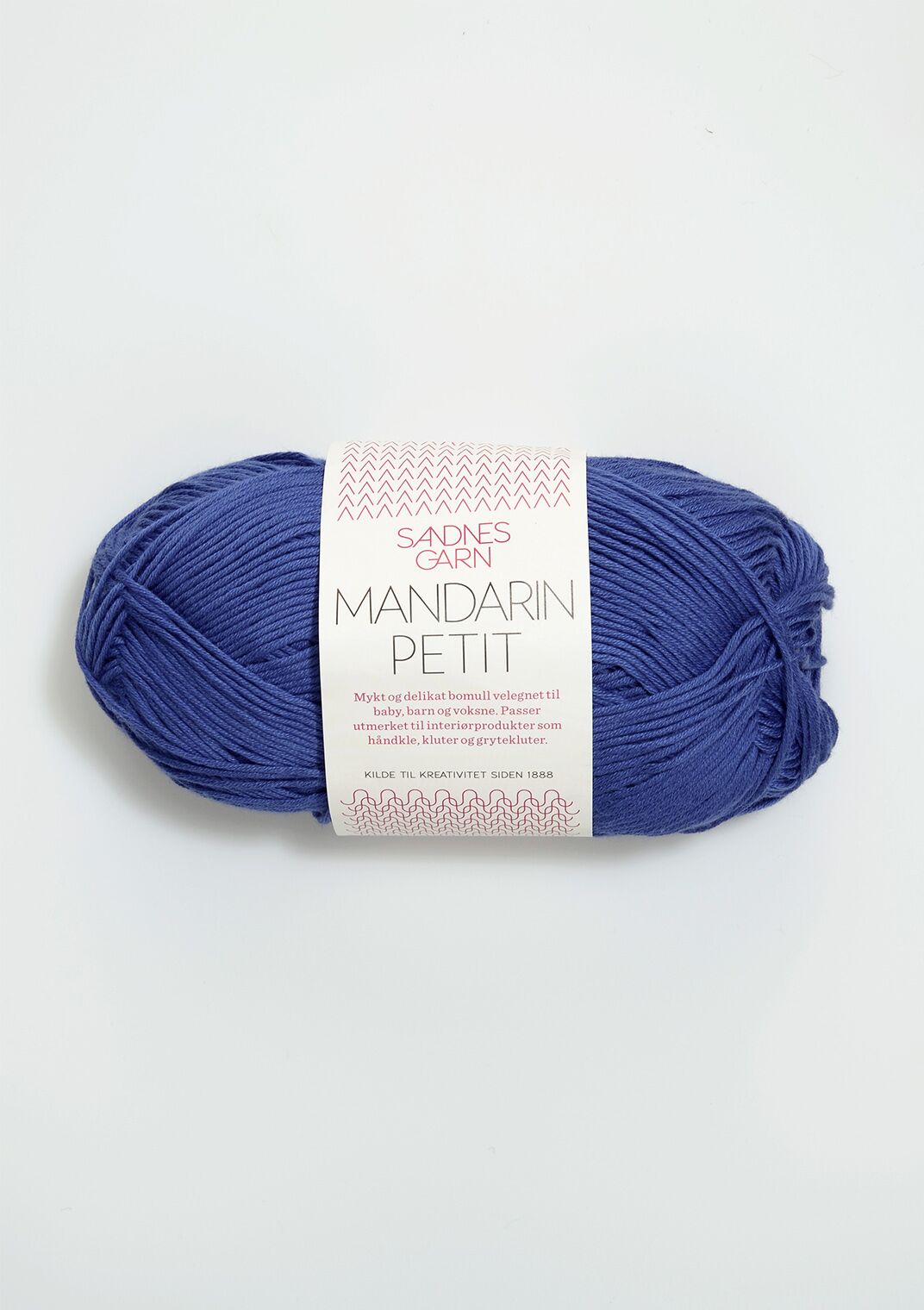Garn Mandarin Petit 5844 - Mellemblå