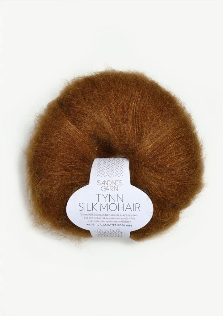 Garn Tynn Silk Mohair 2755 - Gyldenbrun