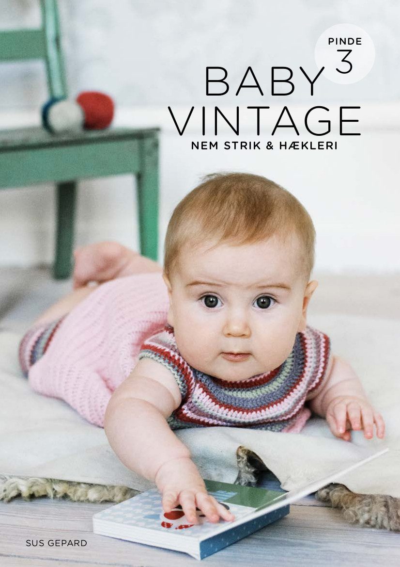 Strikkebog Baby Vintage af Sus Gepard