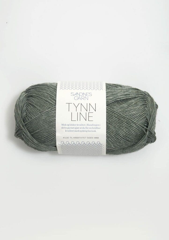 Garn Sandnes Tynn Line 8561 Grøn