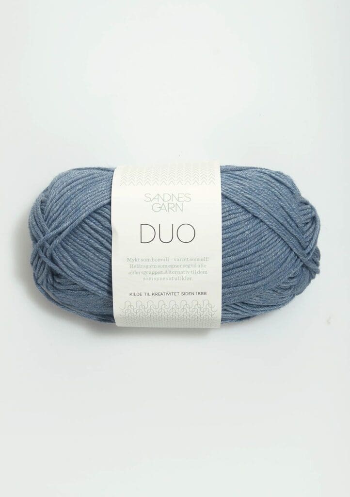 Garn Sandnes Duo 6033 - Jeansblå