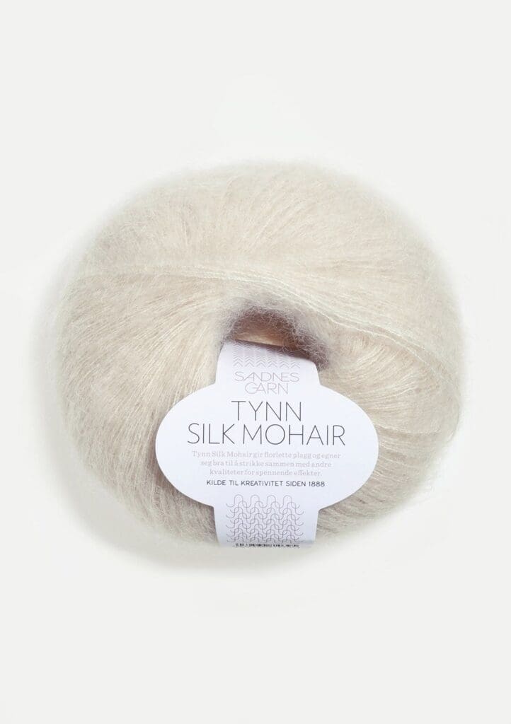 Mohairgarn Sandnes Tynn Silk Mohair 1015 - Kit