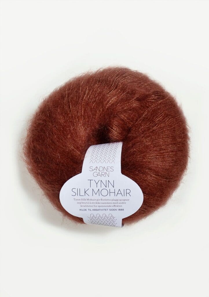 Tynn Silk Mohair 3554 Rust