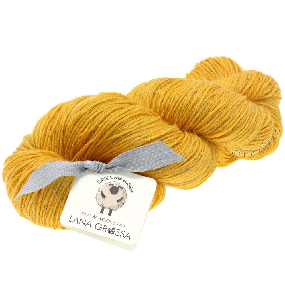 Slow Wool Lino 017 Gul