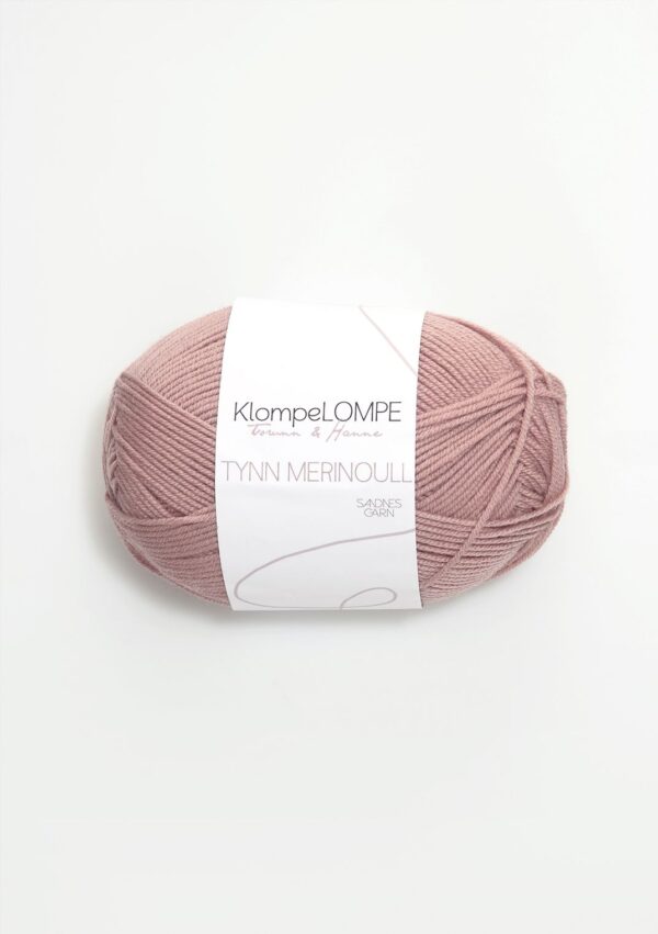 klompelompe-tynn-merinoull-4032-pudderrosa