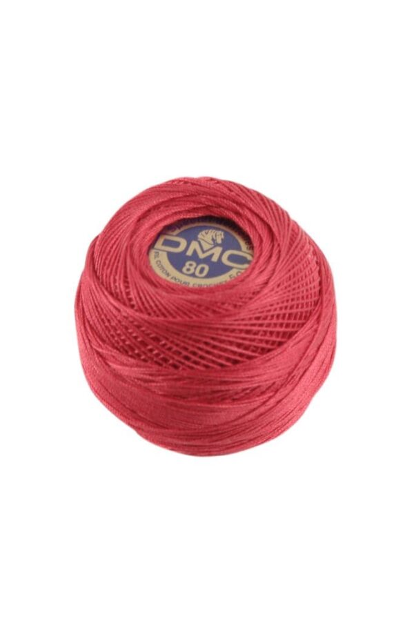 dmc-blondegarn-k80-farve-666-roed