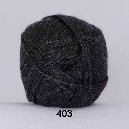 Garn Hjertegarn Bamboo Wool 403 Koksgrå