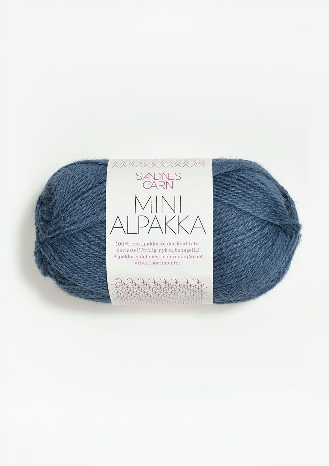 Garn Mini Alpakka 6052 Jeansblå