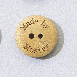 "Made by Moster" Knap 18 mm