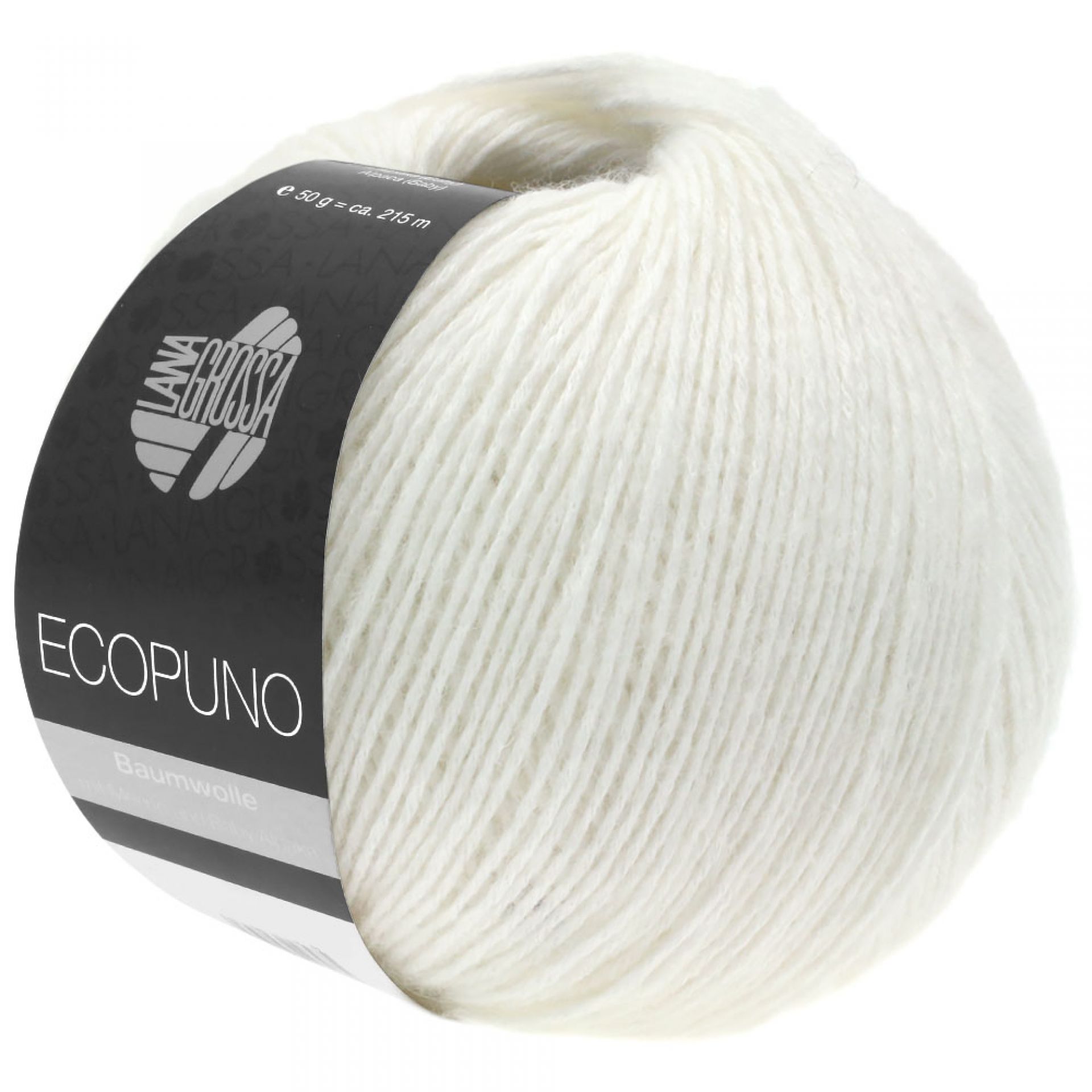 Garn Ecopuno 026 Hvid