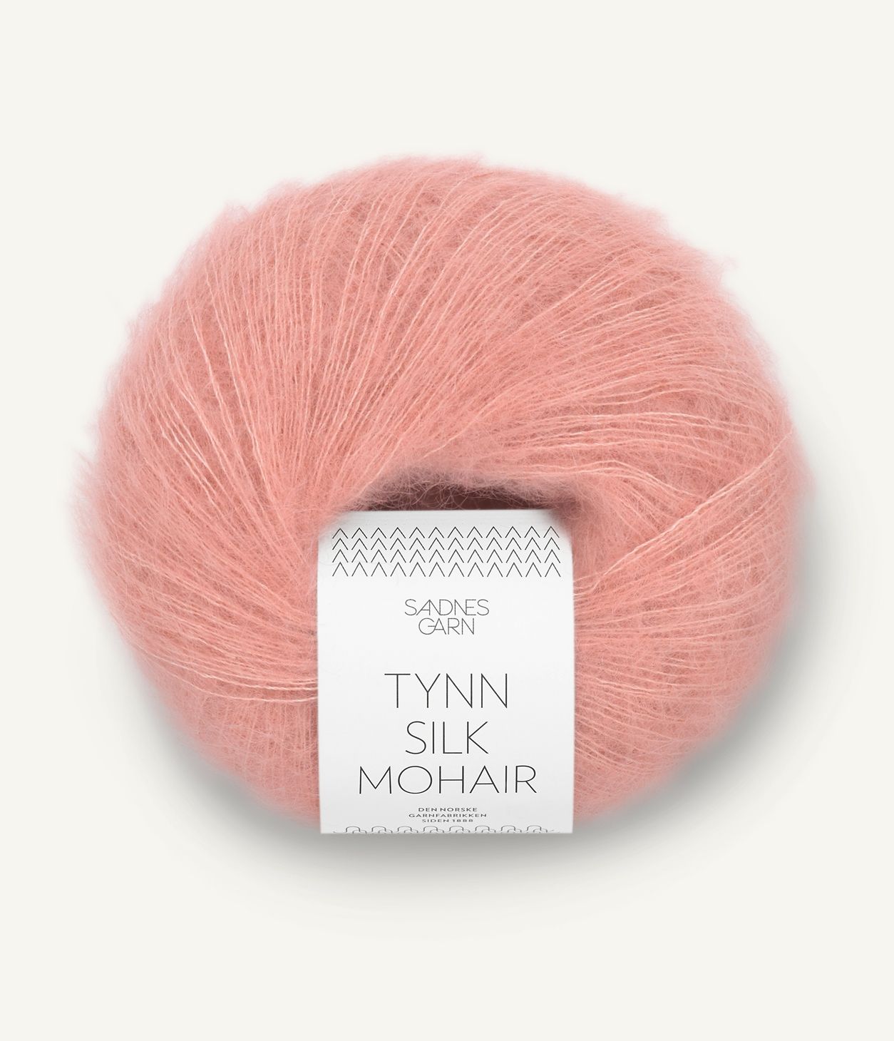Garn Tynn Silk Mohair 4033 Ferskenblomst
