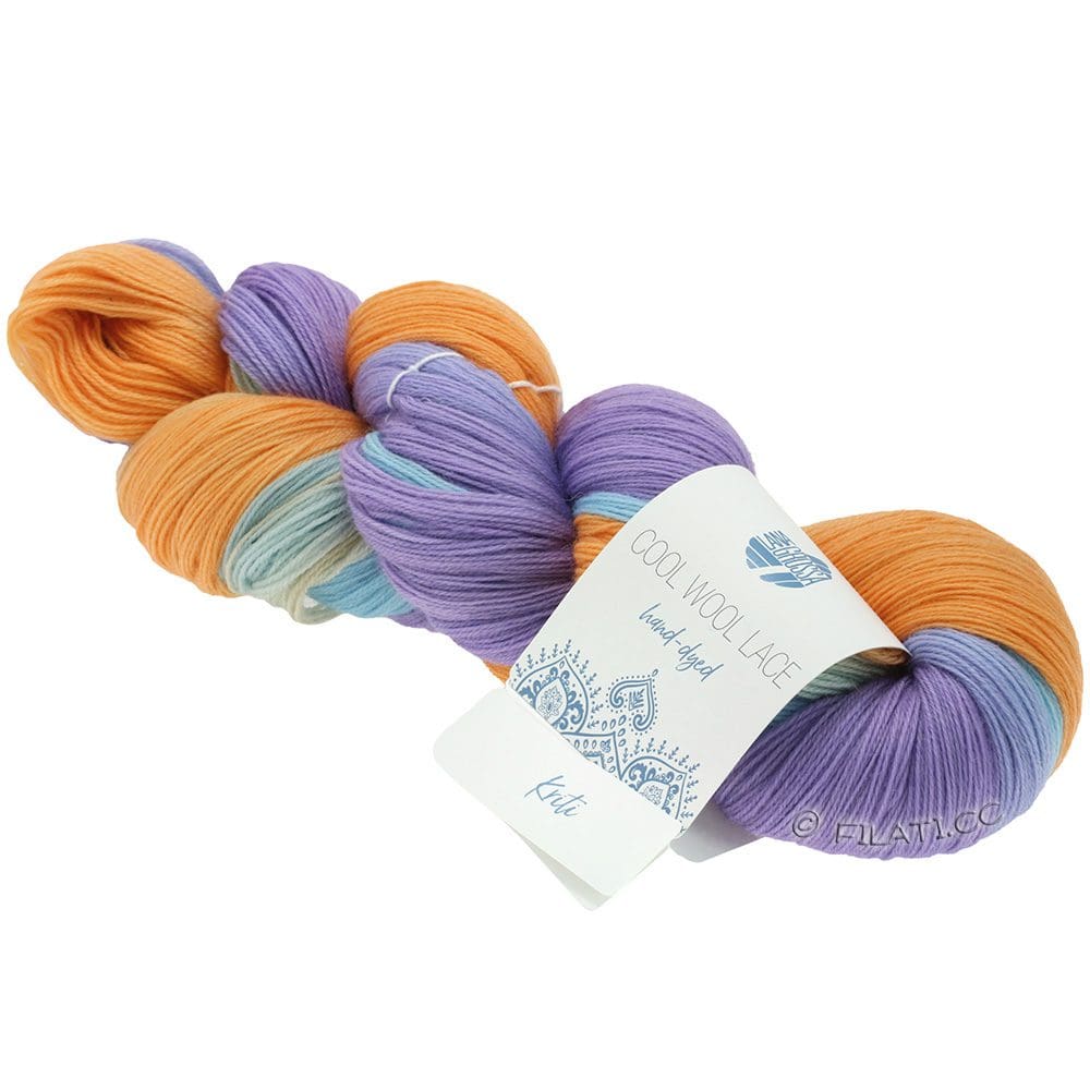 Lace garn håndfarvet Cool Wool Lace Hand-Dyed 815 Kriti